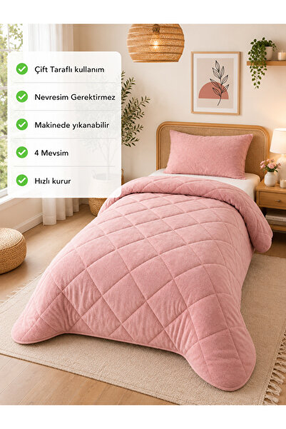 ELY PARKER Pilotă moale o singură culoare-wellsoft-față-față 155x215 roz