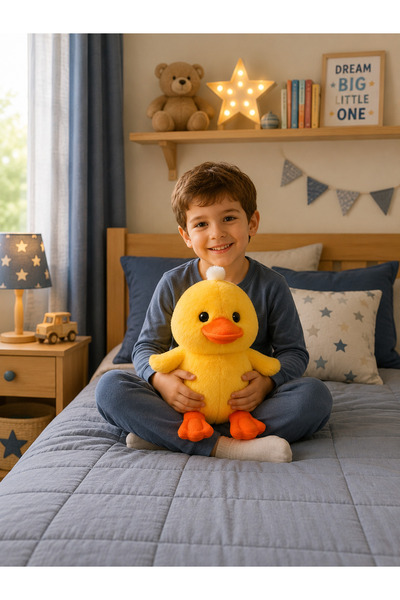 Toyzoy Toys Sevimli Peluş Ördek 35 cm - Oyuncak & Hediyelik