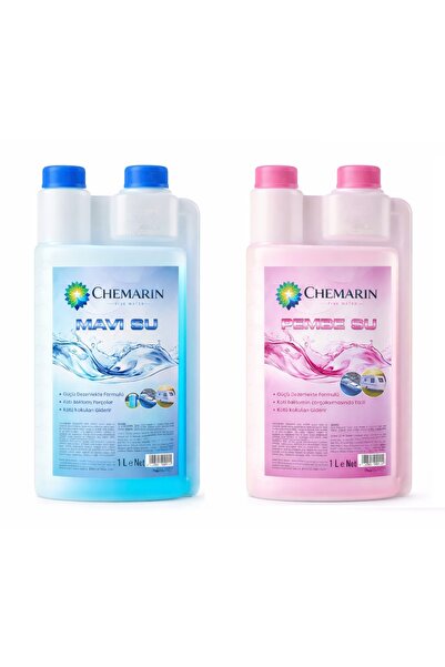 CHEMARIN MAVI SU - PEMBE SU FULL SET Yat ve Karavan Tuvalet Kimyasalı