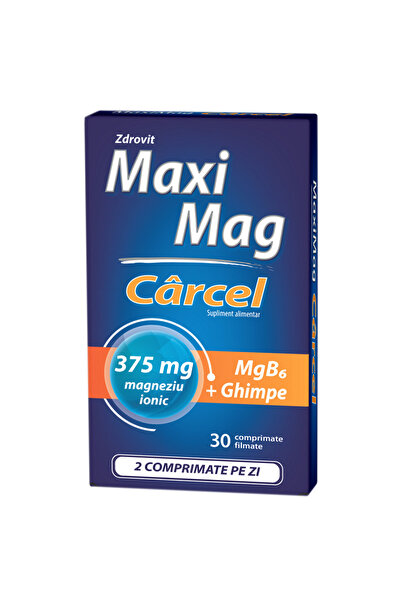 Zdrovit Maximag Carcel (Crampe la picioare) Zdrovit, 30 comprimate filmate