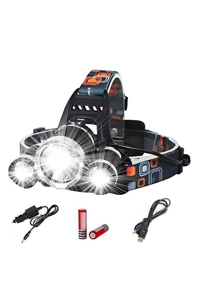 SIKS ® far din aluminiu cu 3 LED-uri