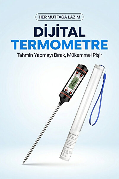 COZY SENSE Mama Sıcaklık Ölçüm Süt Isı Ölçer Gıda Derece Ölçer Termometre Dij...