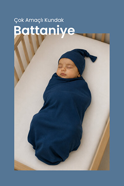 İLAYS First Class Cotton Multi-Purpose Swaddle/blanket