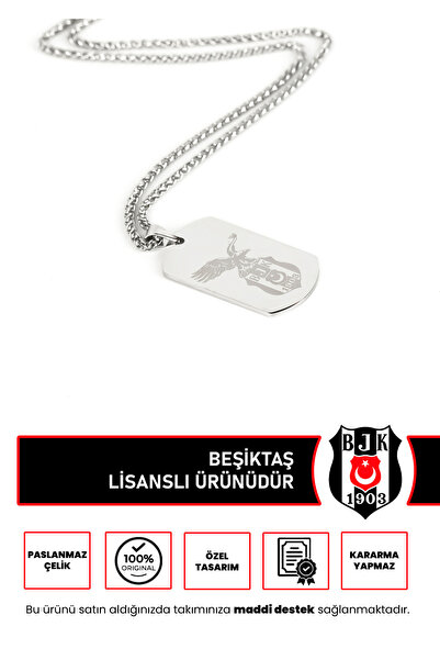 Beşiktaş Plaka Kolye