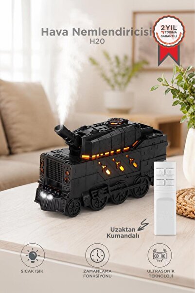 Torima Hava Nemlendiricisi Led Işıklı Aroma Difüzör Tank Tasarım Ultrasonik 3...