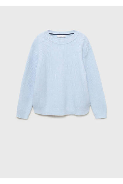 MANGO Kids Памучен плетен пуловер