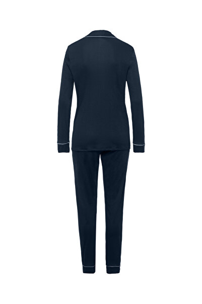 Hanro Langarm-Pyjama Natural Comfort