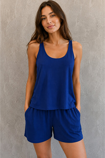 DİVİSTA Set de pantaloni scurți Saks