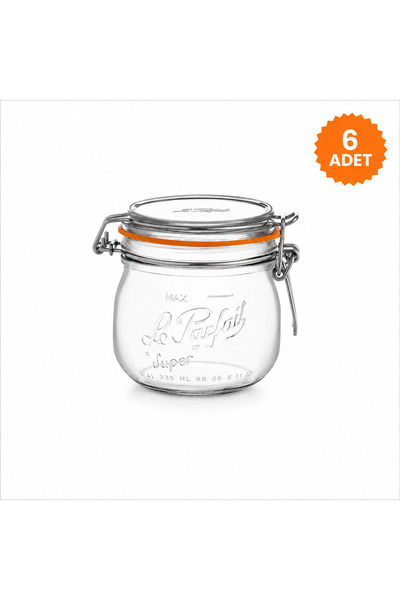 Le Parfait Super Cam Kavanoz 500 ml (6 Adet)