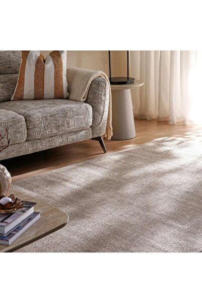 PAN HOME Tunis Textured Rug 120x170cm - Beige