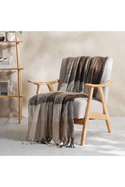 PAN HOME Jadrien Throw 130x170cm - Brown
