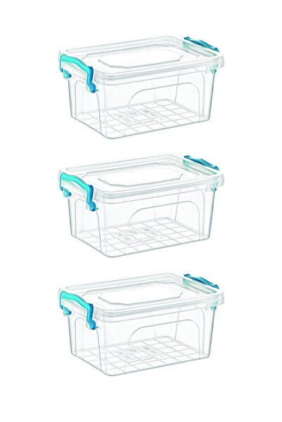 MİLYONCUAVM Nfm Home Plastik Saklama Kabı Kilit Kapaklı Saklama Ve Koruma Erz...