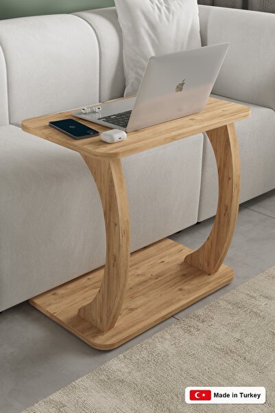 interGO C Laptop Stand with Foot, Sofa Stand, Breakfast Table, Study Table