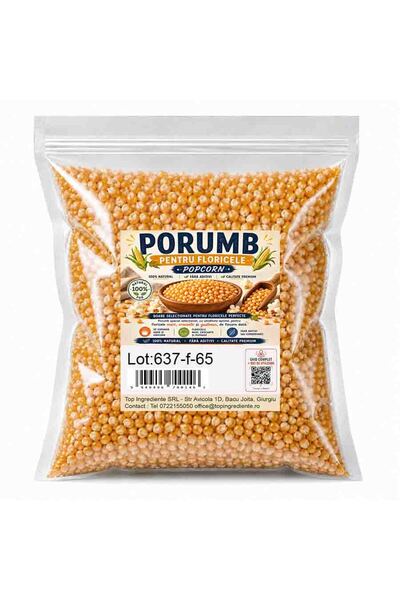 Top Ingrediente Boabe de porumb pentru popcorn 500g