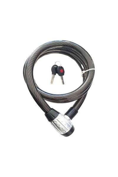 MOTOANL Motosiklet Taıwan Kilit Halat Kalın Kablo Çelik Tel 25*2000 Motor Kilit