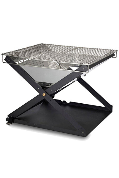 Primus Kamoto OpenFire Pit Large Wood & Charcoal Fire Pit, Powder Coated Stee...
