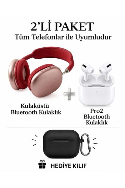 TEKNO Pro 2 Ios Android Uyumlu Kablosuz Bluetooth Kulaklık Kulakiçi Kulaklık ...