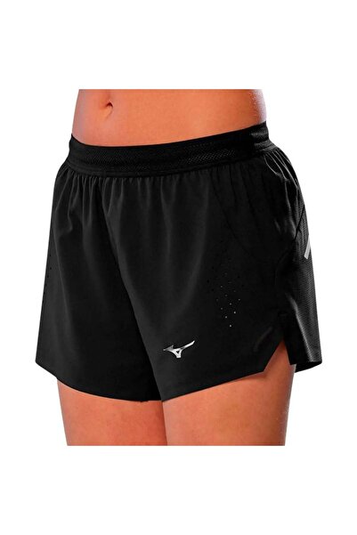 MIZUNO Șorturi de alergare pentru femei Tech Light Split 3.5 SS 2025 - Negru - L