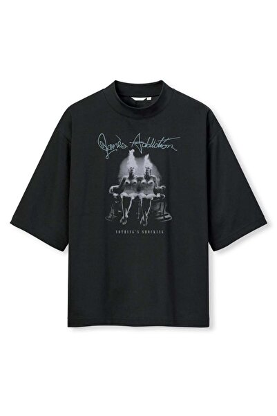 buzagi tasarım ürünleri Jane's Addiction Digital Print Oversize Black Unisex ...