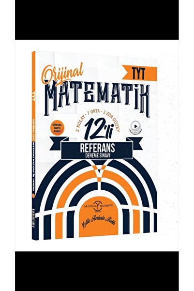 Orjinal Orijinal Yayınları  TYT Matematik 12 li Deneme Sınavı