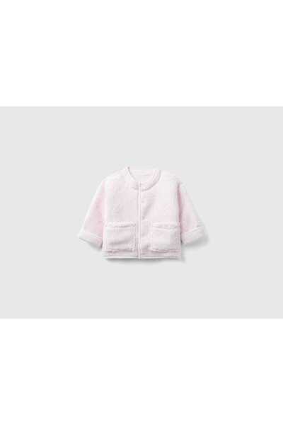 United Colors of Benetton سترة رياضية ناعمة قابلة للعكس للأولاد