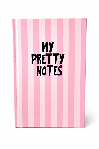 Ecrou My Pretty Notes Pembe Sert Kapaklı Defter
