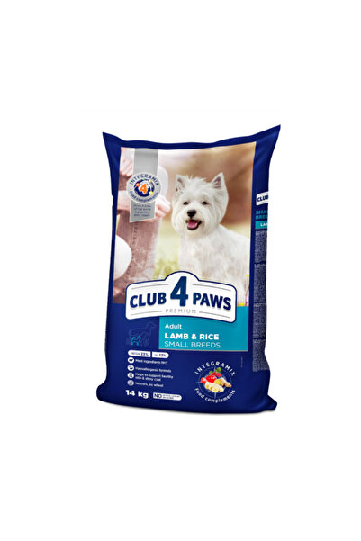 Club4Paws Club 4 Paws, Hrană uscată hipoalergenică, Câini de talie mică, Miel...