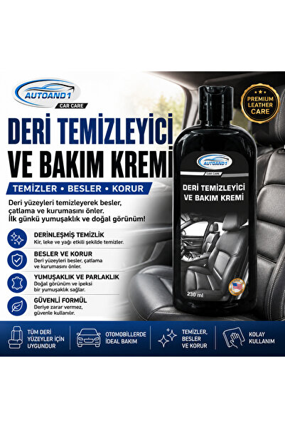 DERİ TEMİZLEYİCİ VE BAKIM KREMİ 230 ML
