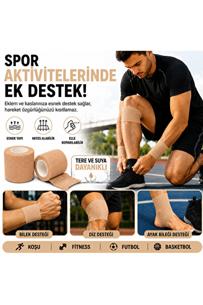 NutraBella Bandaj Coban impermeabil, autoadeziv, 5*4,5 cm, 2 buc = pentru spo...