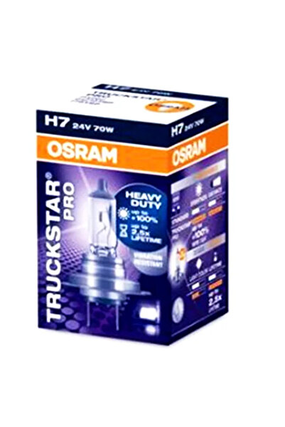 Osram Оригинална халогенна крушка H7 70W 24V 64215 за фарове на автомобили