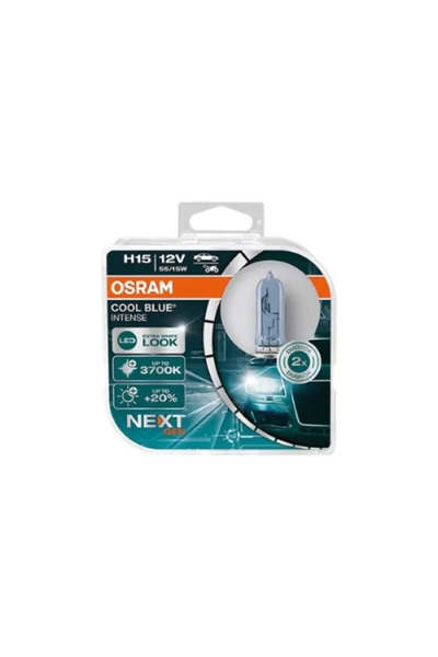 Osram Set de două becuri auto cu halogen Cool Blue Intense Next Generation H1...