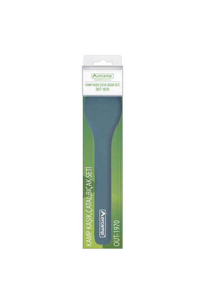 Orcamp Camping Fork, Spoon, Knife Set Blue