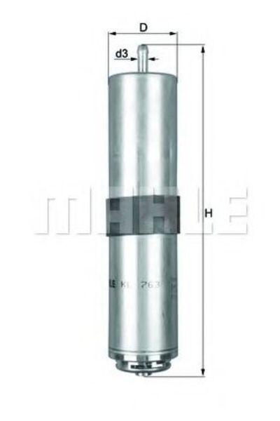 Mahle Original Filtru de combustibil KL 763D