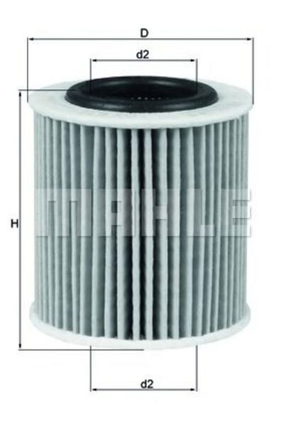 Mahle Original Φίλτρο λαδιού OX 834D