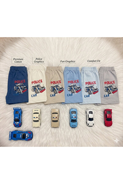 TatlıKids ERKEK ÇOCUK 6'LI BASKILI BOXER %100 PAMUK