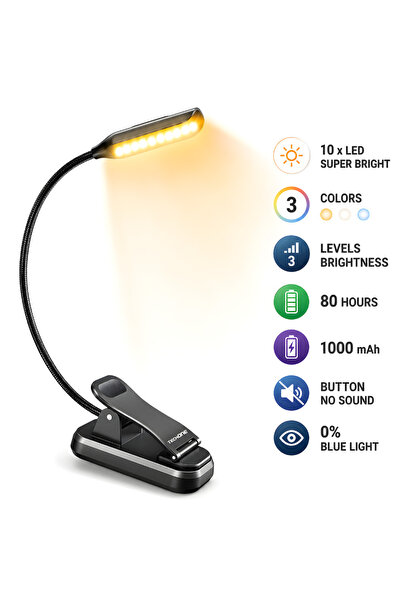 Techone Lampă de citit Reader Buddy Book