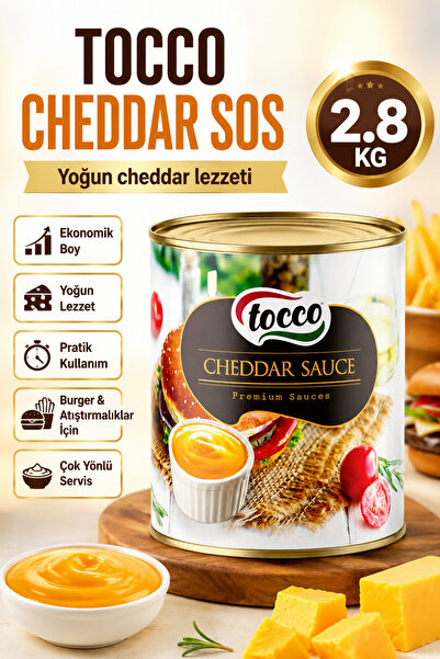 TOCCO Cheddar Sos 2.8kg