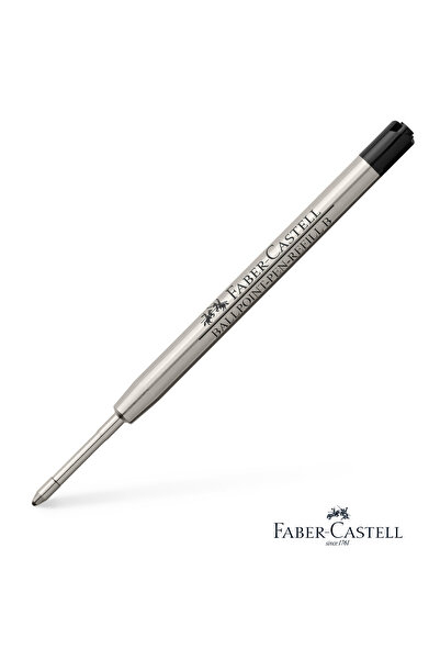 Faber Castell Rezerva Neagra pentru Pix Faber-Castell, Varf Metalic B, Capaci...