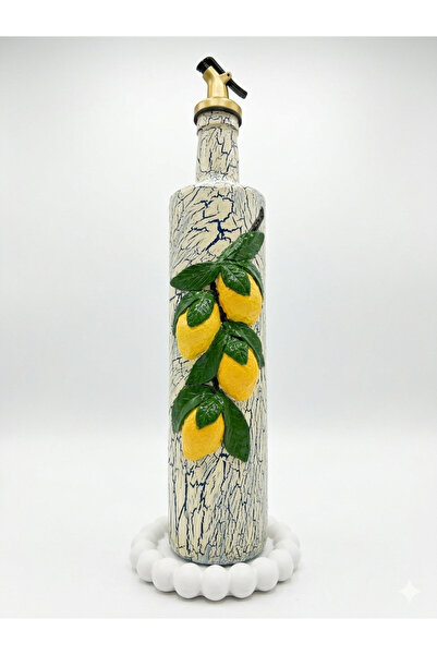 Mes Reves Large Size Special Design Cracked Textured Lemon Embossed Handmade ...