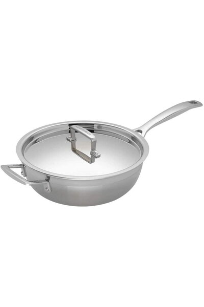 TEFAL Tigaie Eternal Mesh 28cm inox/negru