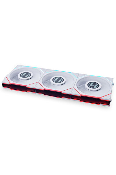 Lian Li UNI FAN TL LCD Series, Kit 3 ventilatoare de 120 mm+ controler, 1.6 i...