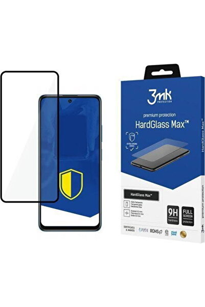 3MK Закалено стъкло HardGlass Max POCO M4 Pro 5G черно