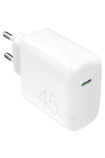 Puro Design USB-C compact și ușor, protecție avansată, 45W, Alb