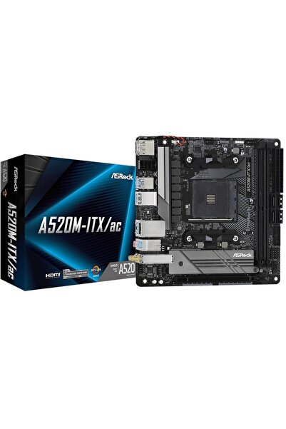 ASROCK A520M-ITX/ac Socket AM4 micro ATX