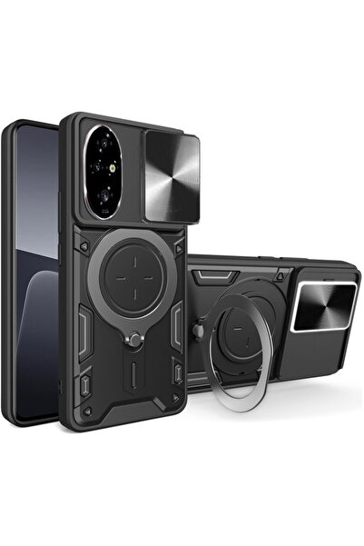 Techsuit Husă pentru Honor 200 - CamGuard Pro - Negru