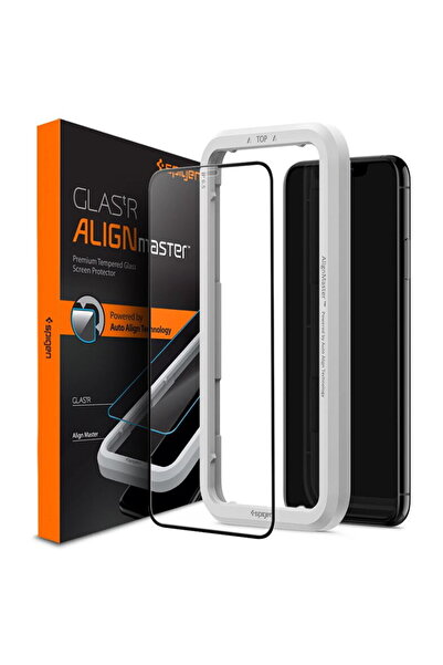 Spigen Aliniere Sticlă FC - iPhone 11/XR