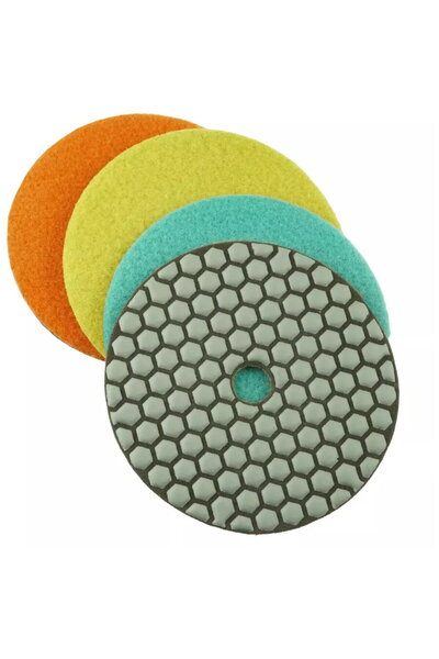 DEDRA EXIM Disc pentru polizat gr.0100 diamentat, d. 150mm, lucru în mediu uscat