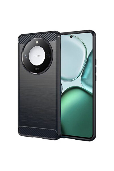 Techsuit Husă pentru Honor X9c Smart - Silicon Carbon - Negru