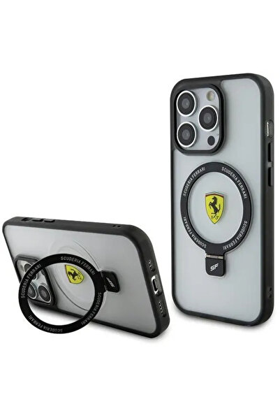 Ferrari FEHMP15LUSCAH iPhone 15 Pro 6.1 "   Carcasă rigidă transparentă ...
