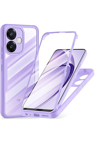 Techsuit Husa pentru Oppo A40 4G / A60 5G + Folie - ColorVerse 360 Series - P...